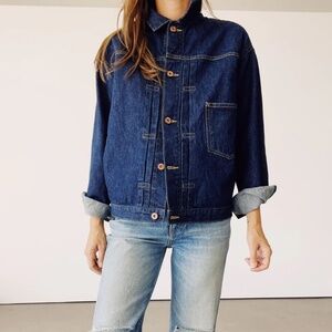 Hey Gang The Denim Jacket Rinse Size 2 (Medium)